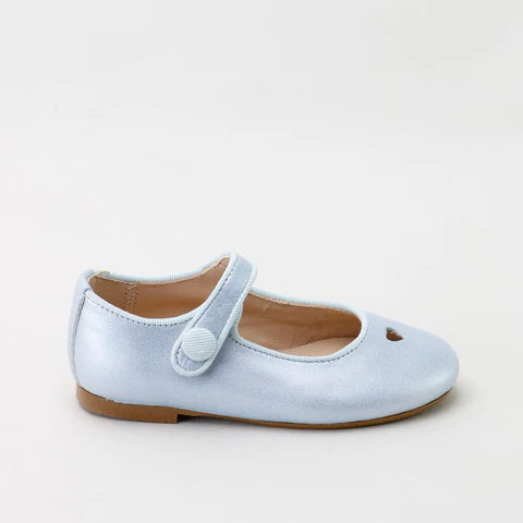 Papanatas Aries Blue Heart Cut Out Mary Jane