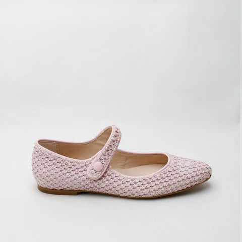 Papanatas Rochester Rosado Pointed Mary Jane