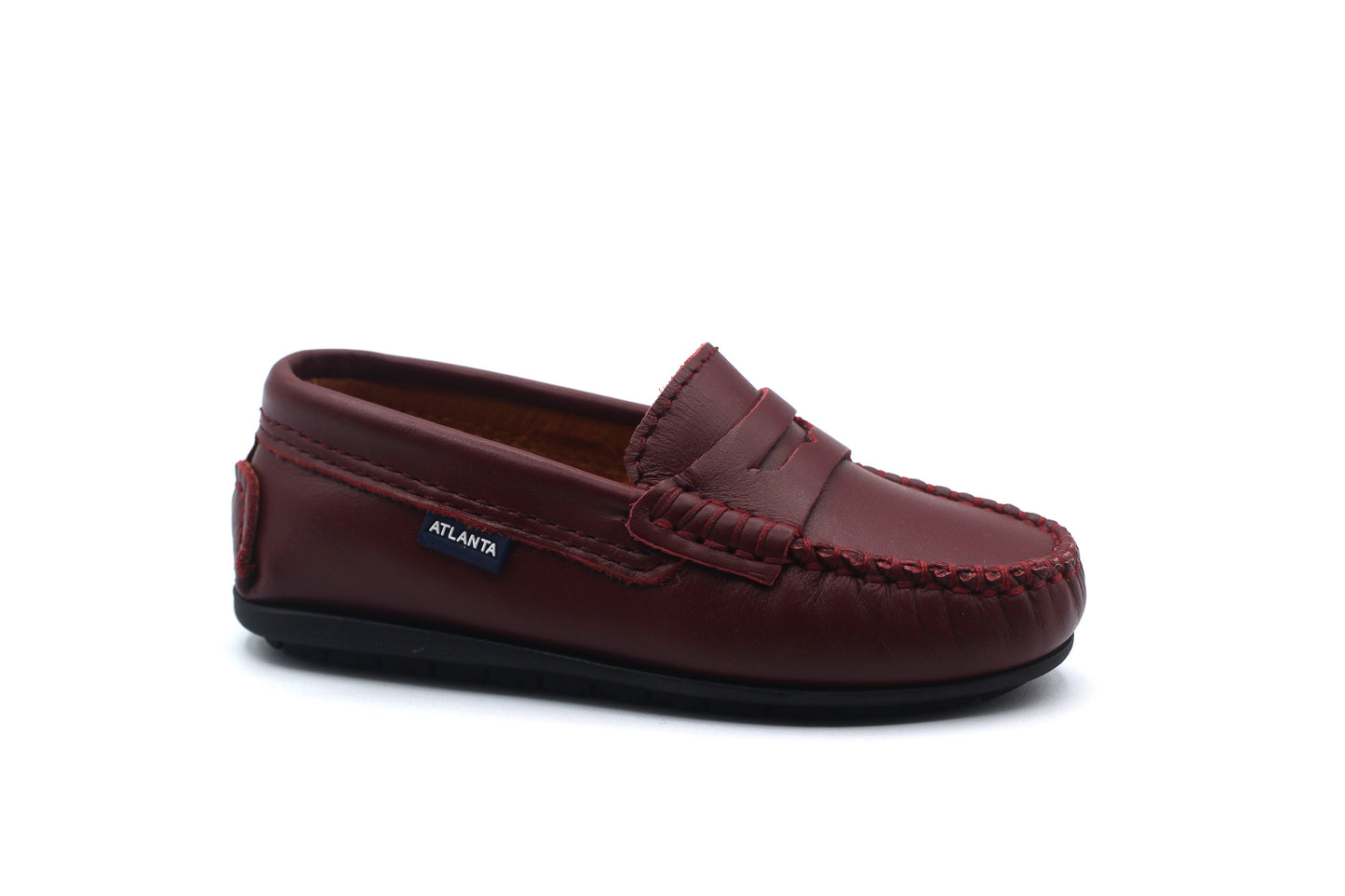 Atlanta Burgundy Smooth Penny Loafer
