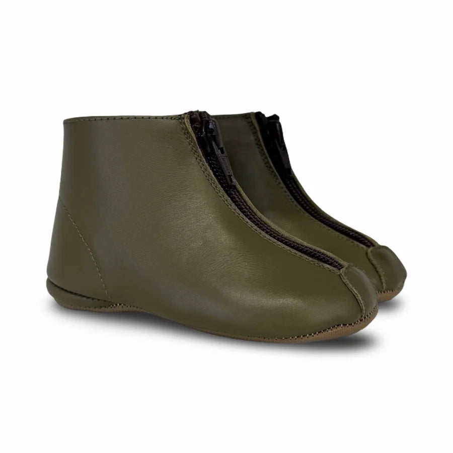 Pepe Hunter Green Zipper Bootie