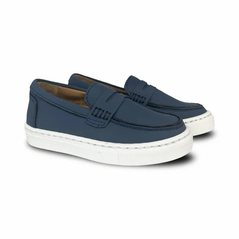 Porte Navy Gum Sneaker Loafer