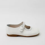 Papanatas Beige Button Mary Jane