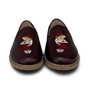 Don Louis Burgundy Bear Smoking Shoe