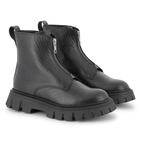 Mark Jacobs Black Zipper Bootie