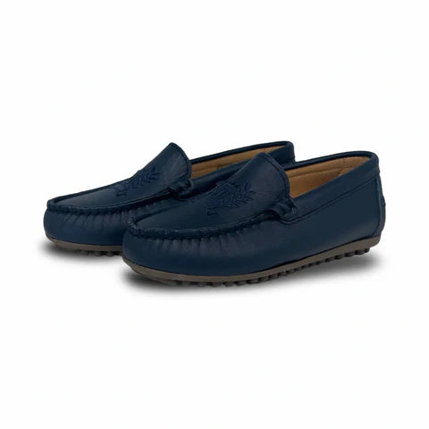Lmdi Navy Logo Loafer