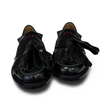 MARNI Black Fringe Loafer