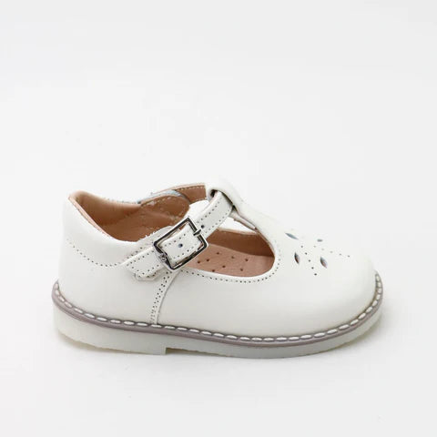 Papanatas Beige Baby Buckle T Bar