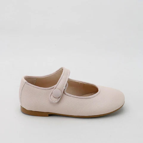 Papanatas Textured Rosapale Mary Jane