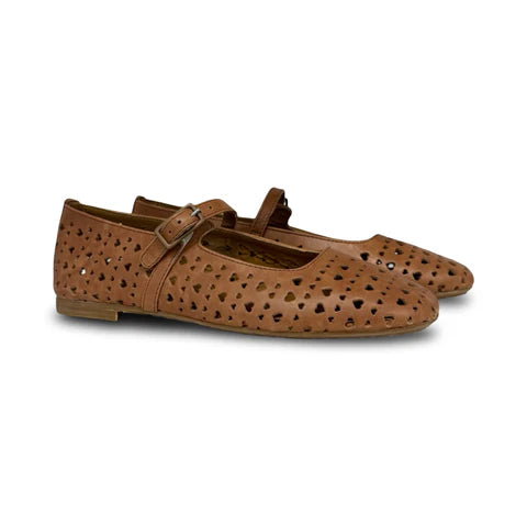 Angulus Camel Heart Mary Jane – Hal Shoes New Jersey
