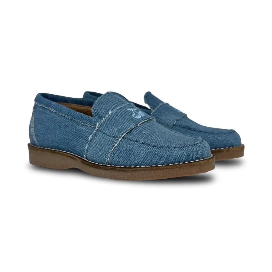 Don Louis Denim Cherry Loafer