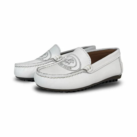 Lmdi White Riding Club Loafer