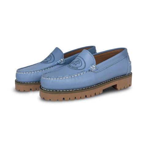 Lmdi Blue Riding Club Chunky Loafer