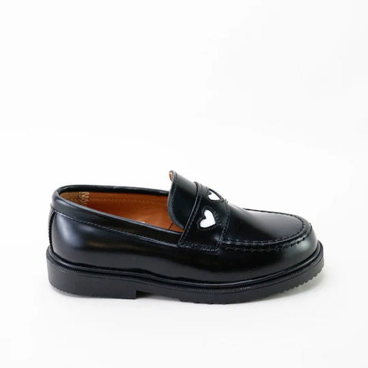 Papanatas Black Heart School Loafer