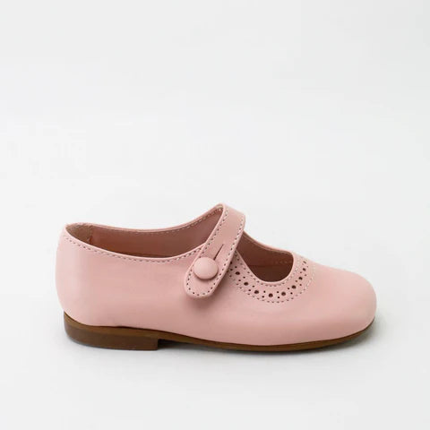 Papanatas Rosa Button Mary Jane
