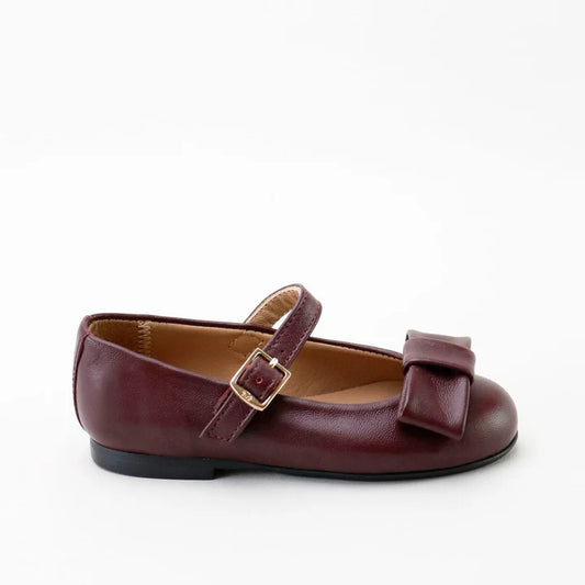 Papanatas Guantino Berry Bow Mary Jane