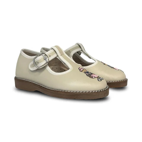 Don Louis Off White Girl Bear T Bar