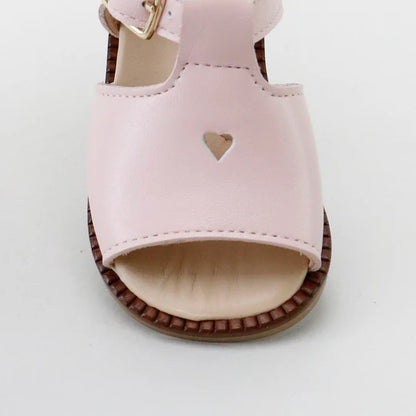 Papanatas Pink Heart Sandal