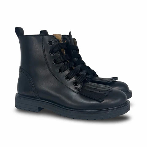 Rondinella Black Fringe Bootie