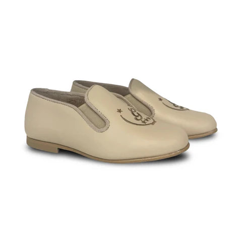 Gravitas Beige Smoking Shoe