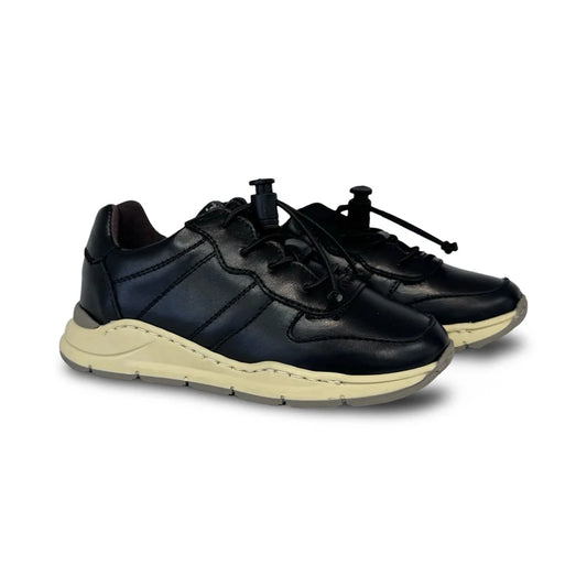 Pepe Black Drawstring Sneaker