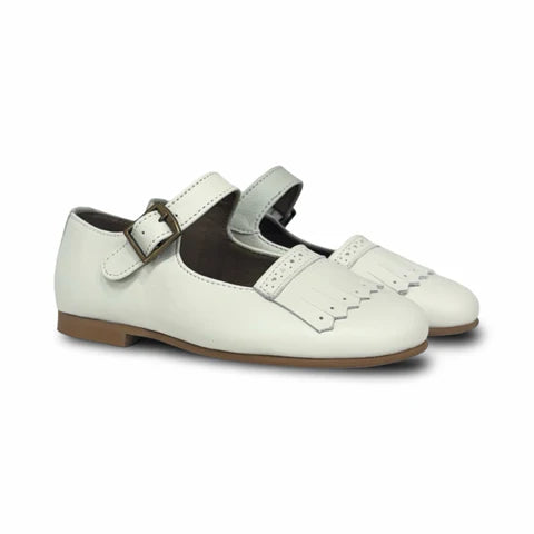 Sonatina Cream Daniela Fringe Mary Jane