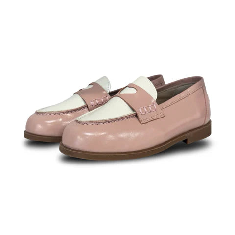 Lmdi Florenti Pink With White Heart Loafer