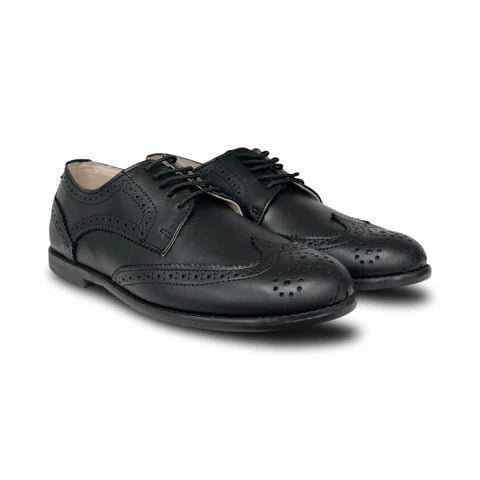 Gravitas Black Wingtip Oxford
