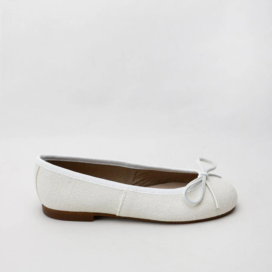 Papanatas Lino Cañamo Ballet Flat