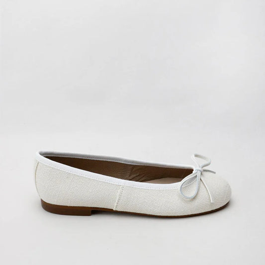 Papanatas Lino Cañamo Ballet Flat