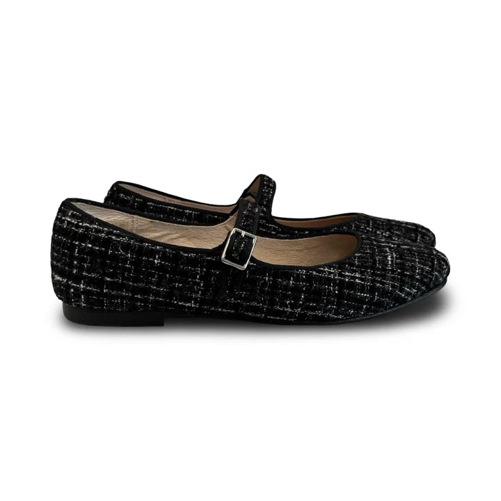 Valencia Tweed Pointed Mary Jane