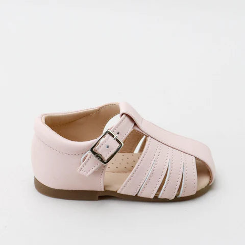 Papanatas Rosa Bebe Closed Toe Baby Sandal