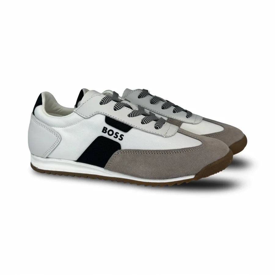 Hugo Boss White Lace Sneakers
