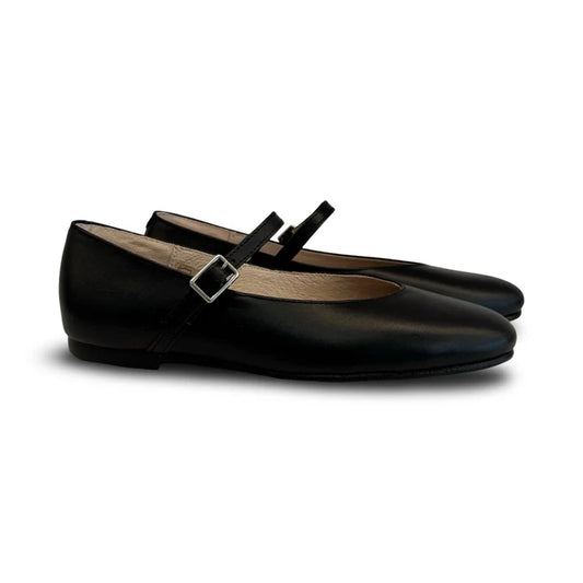 Valencia Black Pointed Mary Jane
