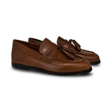 Confetti Brown Tassel Loafer