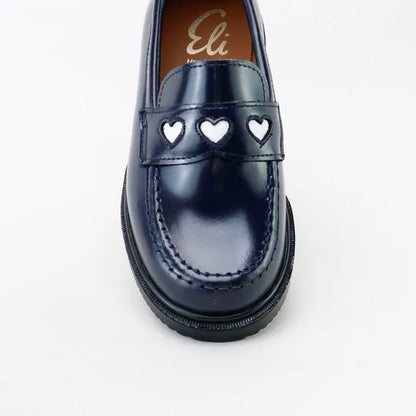 Papanatas Navy Heart School Loafer