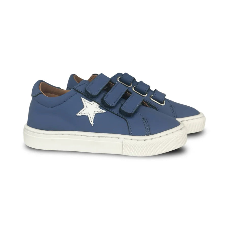 Atlanta Blue Jeans Gomati & White Three Straps Sneaker