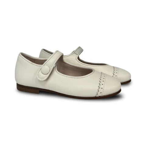 Beberlis Cream Edge Mary Jane
