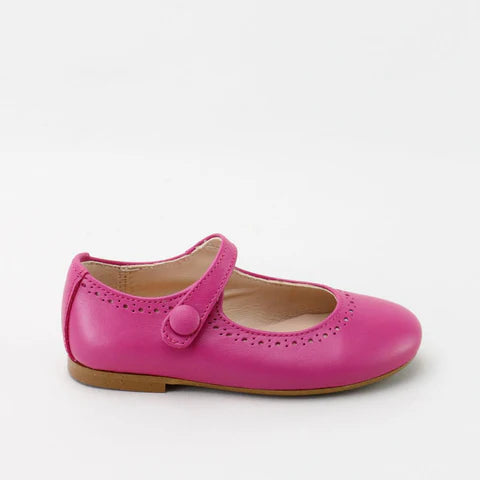 Papanatas Napa Magenta Dot Mary Jane
