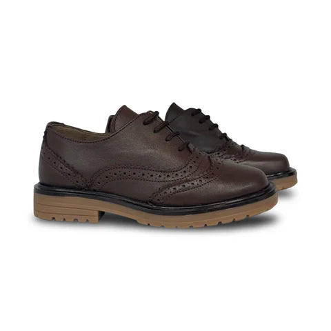 Sonatina Brown Chunky Oxford