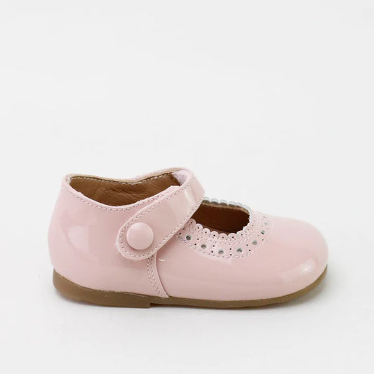 Papanatas Pink Patent Baby Mary Jane