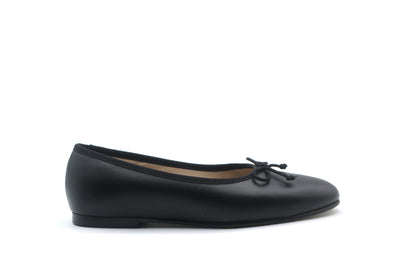 Valencia Black Leather Ballet Flat Hal Shoes New Jersey Valencia Black Leather Ballet Flat Hal Shoes New Jersey