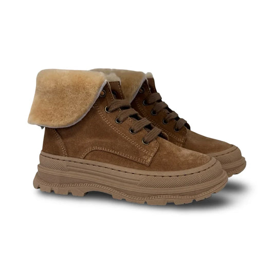 Pepe Camel Fur Bootie