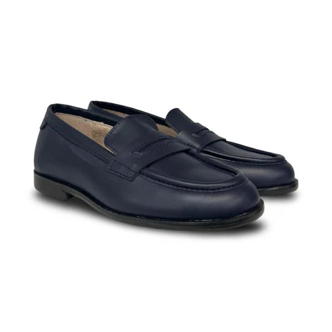 Gravitas Navy Penny Loafer