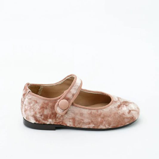 Papanatas Crush Velvet Rosa Mary Jane