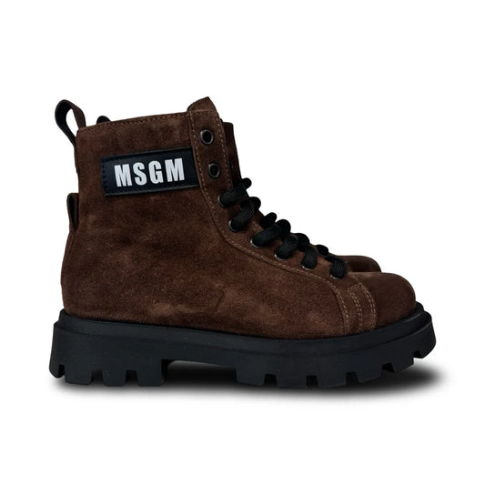 MSGM Brown Bootie