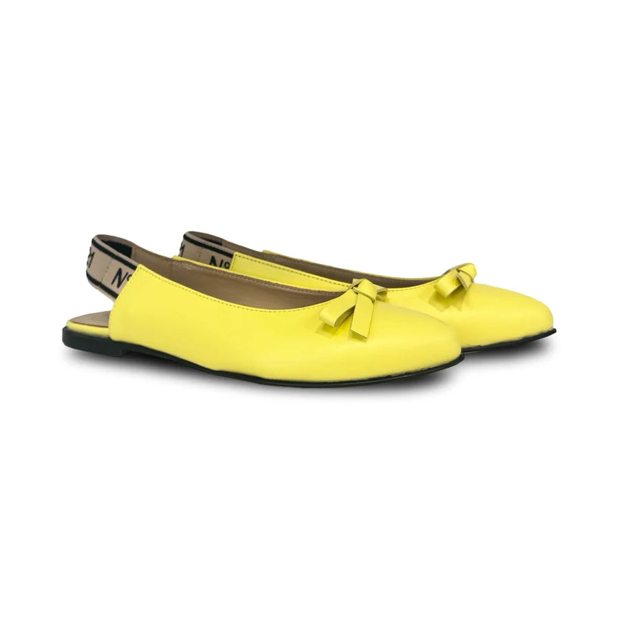 N°21 Yellow Sling Back