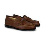 Confetti Brown Coin Loafer