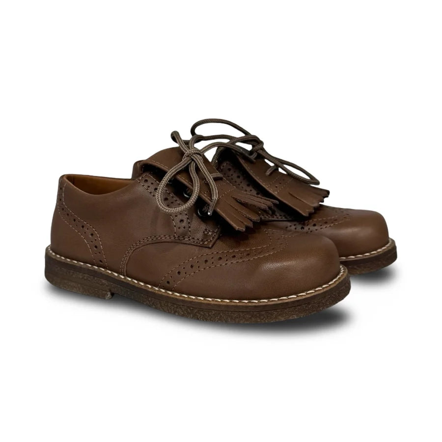 Papanatas Brown Polca Fringe Oxford