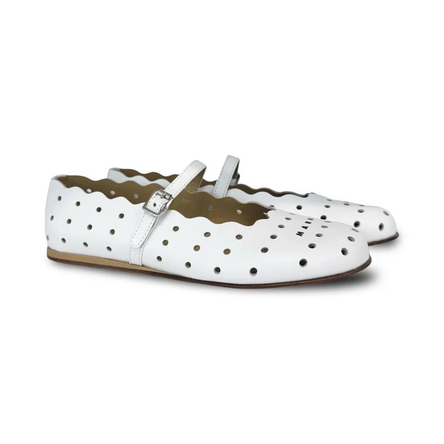 Marni White Mary Jane