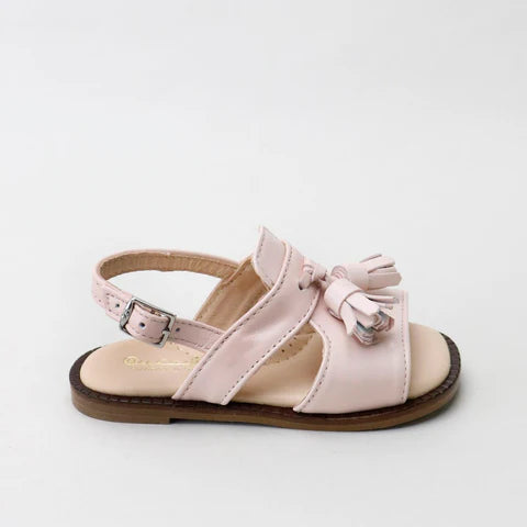 Papanatas Rosa Bebe Fringe Sandal